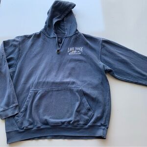 Austins Lake Tahoe California Sweatshirt‎ Size L Blue